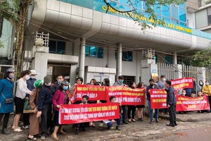 Căng băng rôn là là hình thức được nhiều khách hàng sử dụng khi 
xảy ra tranh chấp với chủ đầu tư