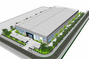 Phối cảnh một dự án nhà máy sản xuất dụng cụ và vật tư y tế 350 tỷ đồng vừa được cấp Giấy chứng nhận đăng ký đầu tư vào Khu công nghệ cao Đà Nẵng