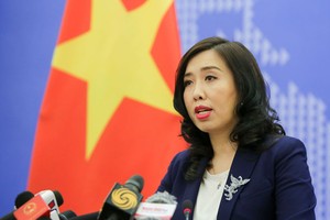 Người phát ngôn Bộ Ngoại giao Lê Thị Thu Hằng (Ảnh: Báo TG&VN)