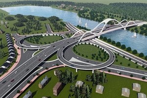 Phối cảnh cầu Rào 1 mới