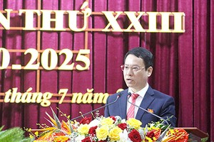 Ông Nguyễn Hồng Dương tái đắc cử Bí thư Thành ủy Cẩm Phả