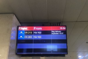 Việc cung cấp thông tin trả hành lý cho hành khách trên màn hình màn hình thông báo chuyến bay là xu hướng đã được nhiều sân bay quốc tế áp dụng, mang lại cho hành khách sự thoải mái, linh hoạt và chủ động khi thu xếp lịch trình.