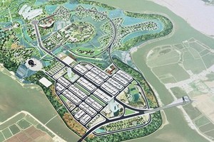 Theo quy hoạch, dự án khu đô thị và du lịch sinh thái Diêm Vân, huyện Tuy Phước, Bình Định có diện tích 138 ha, tổng mức đầu tư gần 5.000 tỷ đồng