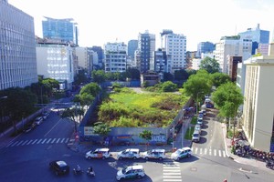 Dự án tại địa chỉ 2 - 4 - 6 Hai Bà Trưng (quận 1, TP.HCM) khiến hàng loạt quan chức Bộ Công thương vướng lao lý. Ảnh: Lê Toàn