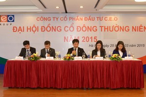 Đại hội đồng cổ đông CEO: Chưa có kế hoạch tăng vốn năm 2015