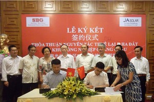 Công ty con của KBC thu hơn 1.000 tỷ đồng từ hợp đồng với Ja Solar