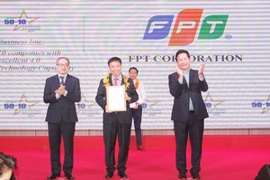 FPT được vinh danh Top 10 doanh nghiệp có năng lực công nghệ 4.0 tiêu biểu