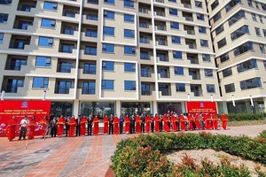 VGC khánh thành khu nhà ở công nhân