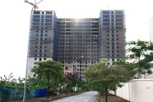 Dự án Nhà ở xã hội Lucky House (Kiến Hưng, Hà Đông, Hà Nội). Ảnh: Thành Nguyễn.