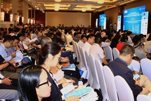 Đây là lần đầu tiên Hà Nội  đăng cai tổ chức Hội nghị. Ảnh: Thành Nguyễn.