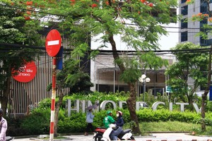 Hinode City đang khiến khách hàng băn khoăn về câu chuyện bảo lãnh ngân hàng. Ảnh: Thanh Huyền.