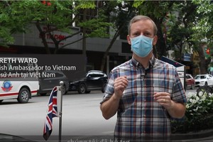 Đại sứ Anh khuyên công dân Anh tại Việt Nam nên ở trong nhà để tránh Covid-19