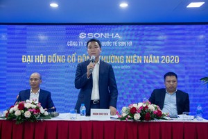 Lãnh đạo Tập đoàn Sơn Hà chia sẻ về các kế hoạch mục tiêu năm 2020. 