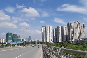 Quý IV/2020, dự kiến dẫn đầu nguồn cung tương lai là huyện Gia Lâm với 38% thị phần và Từ Liêm với 37% thị phần. Ảnh: Thành Nguyễn.