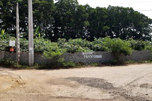 Đất nền - sản phẩm đang được "mua chung" khá nhiều và tiềm ẩn không ít rủi ro. ảnh: Thành Nguyễn.