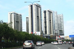 Tháng 8/2021, giá nhà tại TP.HCM tăng 8% so với cùng kỳ năm 2020. Ảnh: Thành Nguyễn.