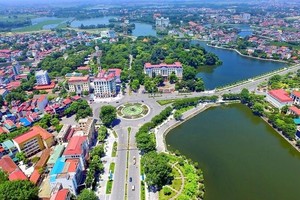 Vĩnh Phúc là tỉnh có tốc độ phát triển kinh tế nổi bật. Ảnh: Internet.