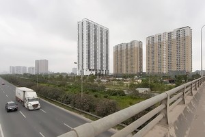 Giá nhà tại Hà Nội đang tăng phi mã. Ảnh" Thành Nguyễn.