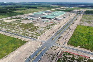 Nhiều chủ đầu tư đang đẩy nhanh tiến độ triển khai các dự án. Ảnh: Thành Nguyễn.