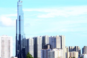 Nguồn cung căn hộ mới tại TP.HCM đang suy yếu. Ảnh: Bình Minh.