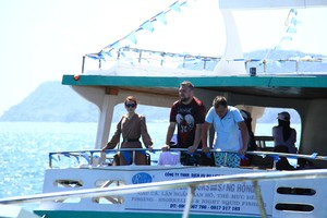 Khách du lịch quốc tế chưa quay lại Phú Quốc nhiều. Ảnh: Bình Minh.