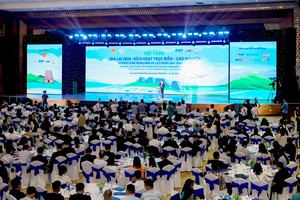 Ông Phạm Anh Tuấn, Uỷ viên Ban cháp hành TW Đảng, Phó Bí thư tỉnh uỷ, Chủ tịch UBND tỉnh Gia Lai phát biểu khai mạc Hội thảo. 