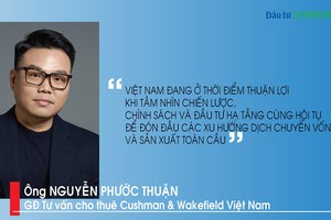 “Bất động sản công nghiệp Việt Nam đang được hỗ trợ tốt từ ba động lực cốt lõi”