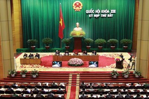  Kỳ họp thứ 7 Quốc hội khóa XIII bàn nhiều dự luật quan trọng. Ảnh: Đức Thanh (Báo Đầu tư)
