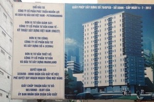 Chung cư Petromanning vẫn chỉ nằm trên giấy