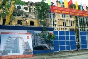 Dự án Nhà B6 Giảng Võ: Đề xuất vượt rào cho chủ đầu tư