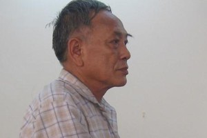 Bị cáo Hạ tại tòa