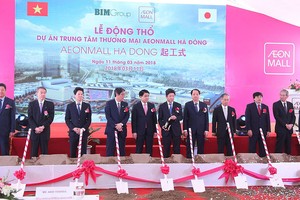 Khởi công xây dựng Aeon Mall Hà Đông
