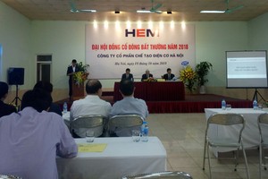 Cổ đông Công ty Chế tạo điện cơ Hà Nội thông qua nhận sáp nhập Chế tạo máy điện Việt Nam - Hungary