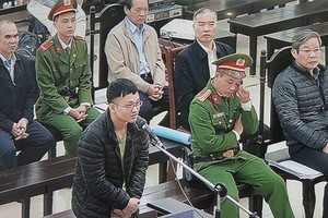 Bị cáo Hoàng Duy Quang tại phiên tòa ngày 17/12