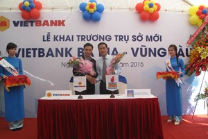 VietBank Bà Rịa - Vũng Tàu khai trương trụ sở mới