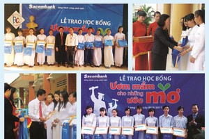 Sacombank trao 3.094 suất học bỗng cho học sinh - sinh viên toàn quốc
