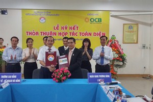 OCB ký hợp tác chiến lược với Trường cao đẳng Kinh tế kế hoạch Đà Nẵng