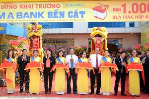 Nam A Bank khai trương điểm giao dịch Bến Cát
