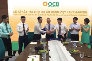 OCB tài trợ vốn cho Dự án Bách Việt Lake Garden