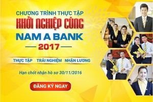 Khởi nghiệp cùng Nam A Bank