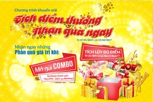 Ngập tràn ưu đãi tại Nam A Bank dịp tết Đinh Dậu