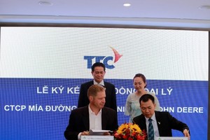 Ngành đường TTC trở thành đại lý phân phối các trang thiết bị nông nghiệp của John Deere