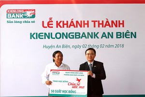 Kienlongbank khánh thành 2 trụ sở mới tại tỉnh Kiên Giang