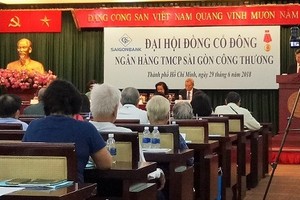 Đại hộ cổ đông Saigonbank: Mục tiêu lợi nhuận 150 tỷ đồng trong 2018 là thách thức đối với Ngân hàng