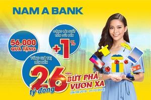 Nam A Bank dành 26 tỷ đồng tri ân khách hàng