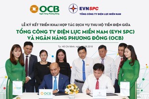 OCB bắt tay EVN SPC thu hộ tiền điện cho hơn 6 triệu khách hàng