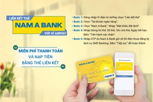 Nhận ngay mã giảm giá 30% trên Shopee khi liên kết tài khoản Nam A Bank với ví Airpay