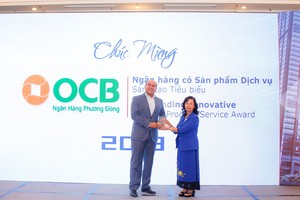 OCB - ngân hàng có sản phẩm, dịch vụ tiêu biểu trong năm 2018