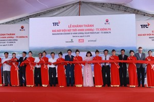 Nhà máy điện mặt trời thứ hai công suốt 49 MW của TTC chính thức đi vào hoạt động 