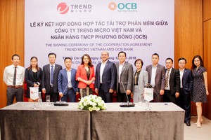 OCB bắt tay Trend Micro cung cấp 50.000 tài khoản bảo mật thiết bị cho khách hàng